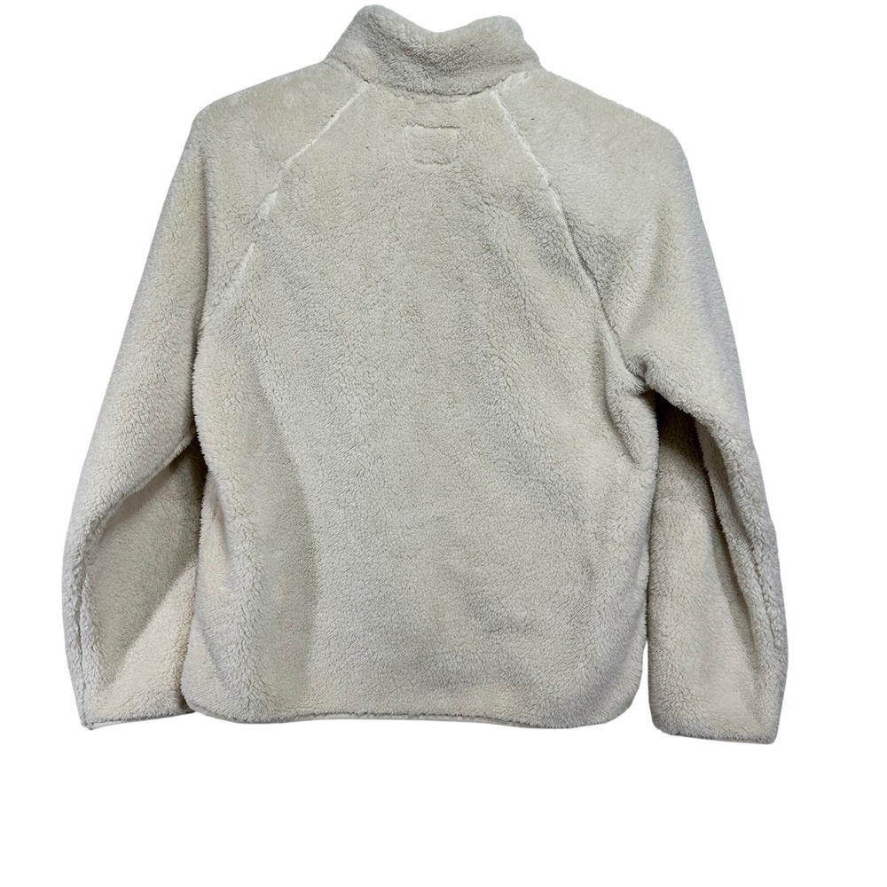 Goodfellow & Co Mens Cream Ultra-Soft Fleece Full Zip Sherpa Jacket Medium NEW - Picture 5 of 8